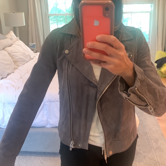 Beautiful grey suede jacket by BLANKNYC - Picture 3 of 6